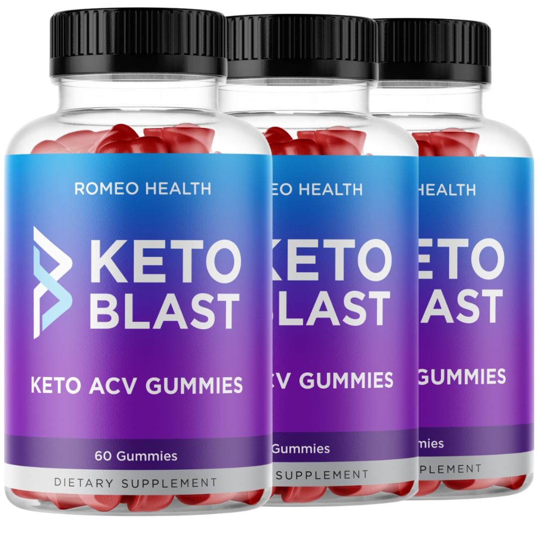 (3 Pack) Keto Blast Gummies 1000MG Apple Cider Vinegar ACV Weight Loss 60 Gummy