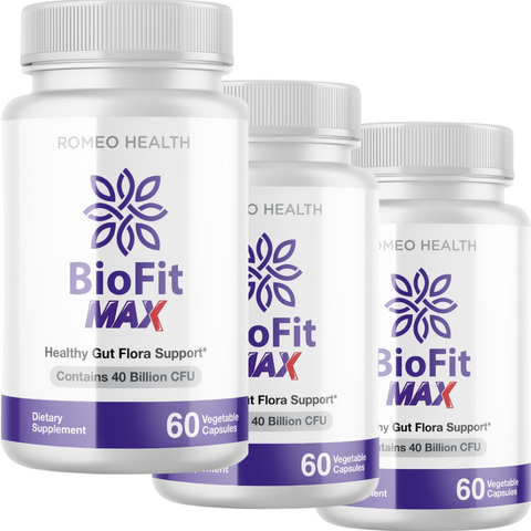 (3 Pack!) Biofit Fit Max 40 Billion CFU Weight Loss Probiotic Contains Bio Fit