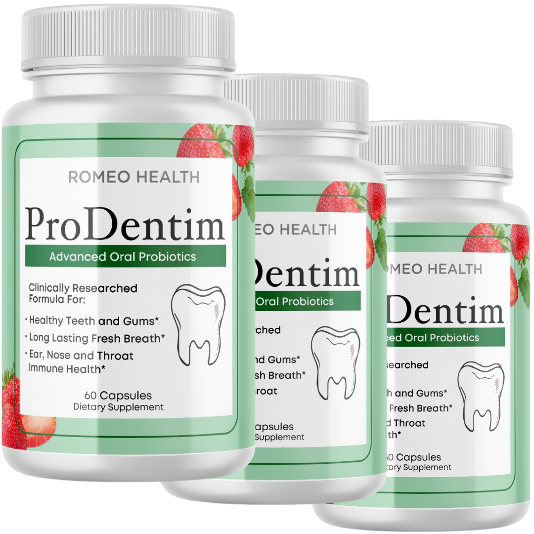 3 Pack! Prodentim Advanced Dental Supplement Pills for Teeth and Gums Repair