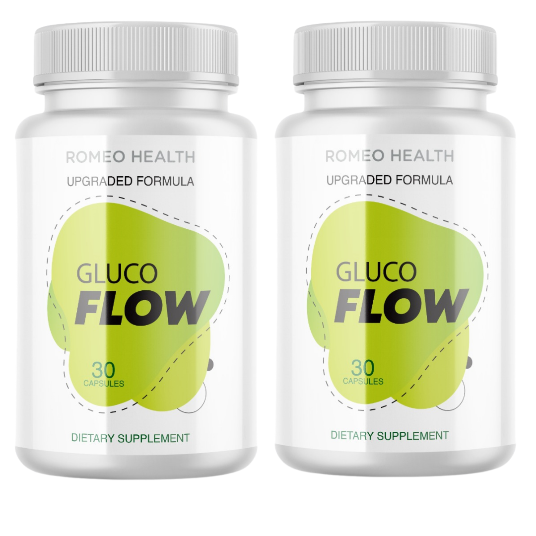(2 Pack!) GlucoFlow Advanced Blood Sugar Upgraded Formula - New