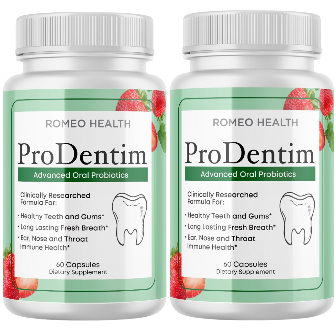 2 Pack! Prodentim Advanced Dental Supplement Pills for Teeth and Gums Repair