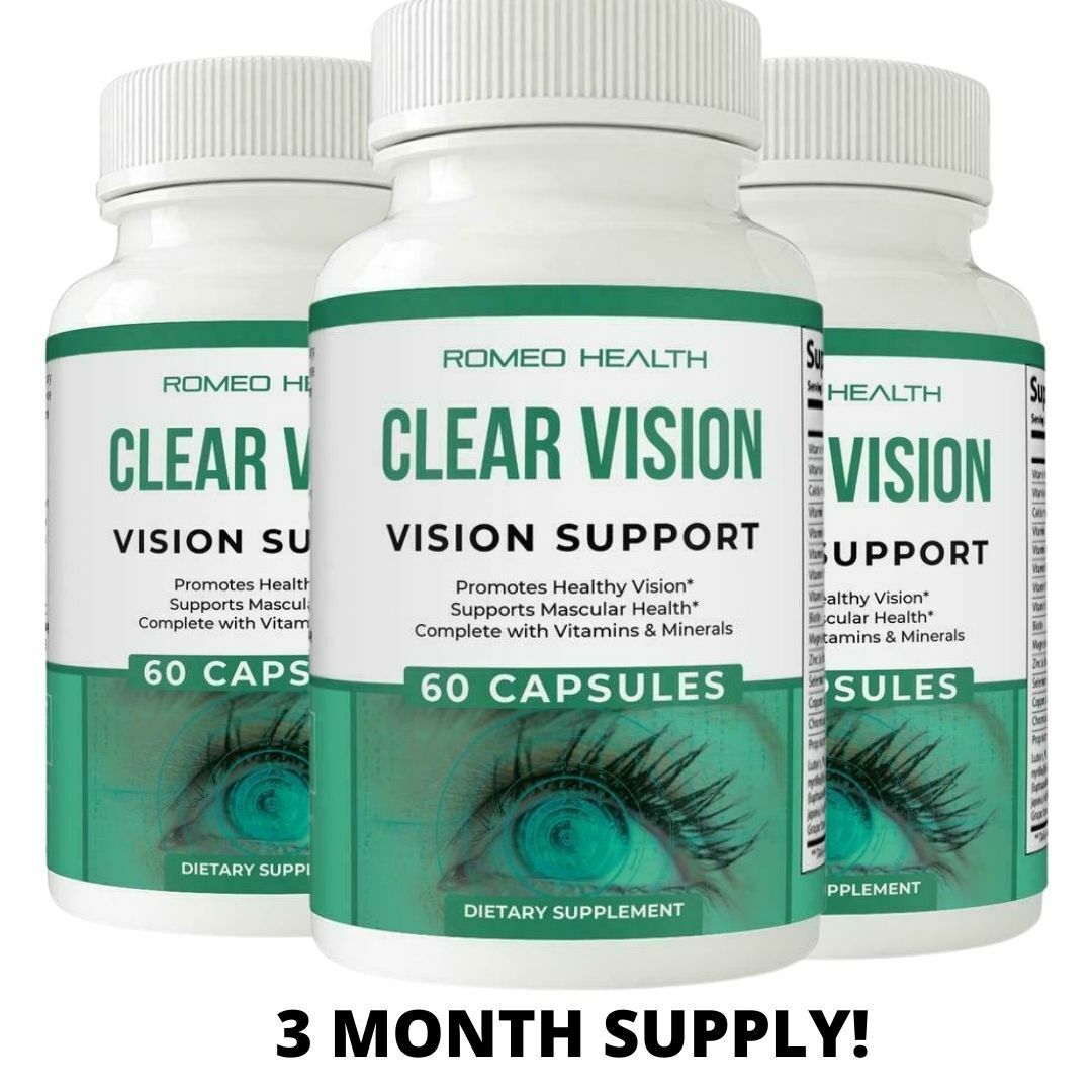 CLEAR VISION Eye Supplement Advanced Vision Vitamins With Lutein And Vitamin A