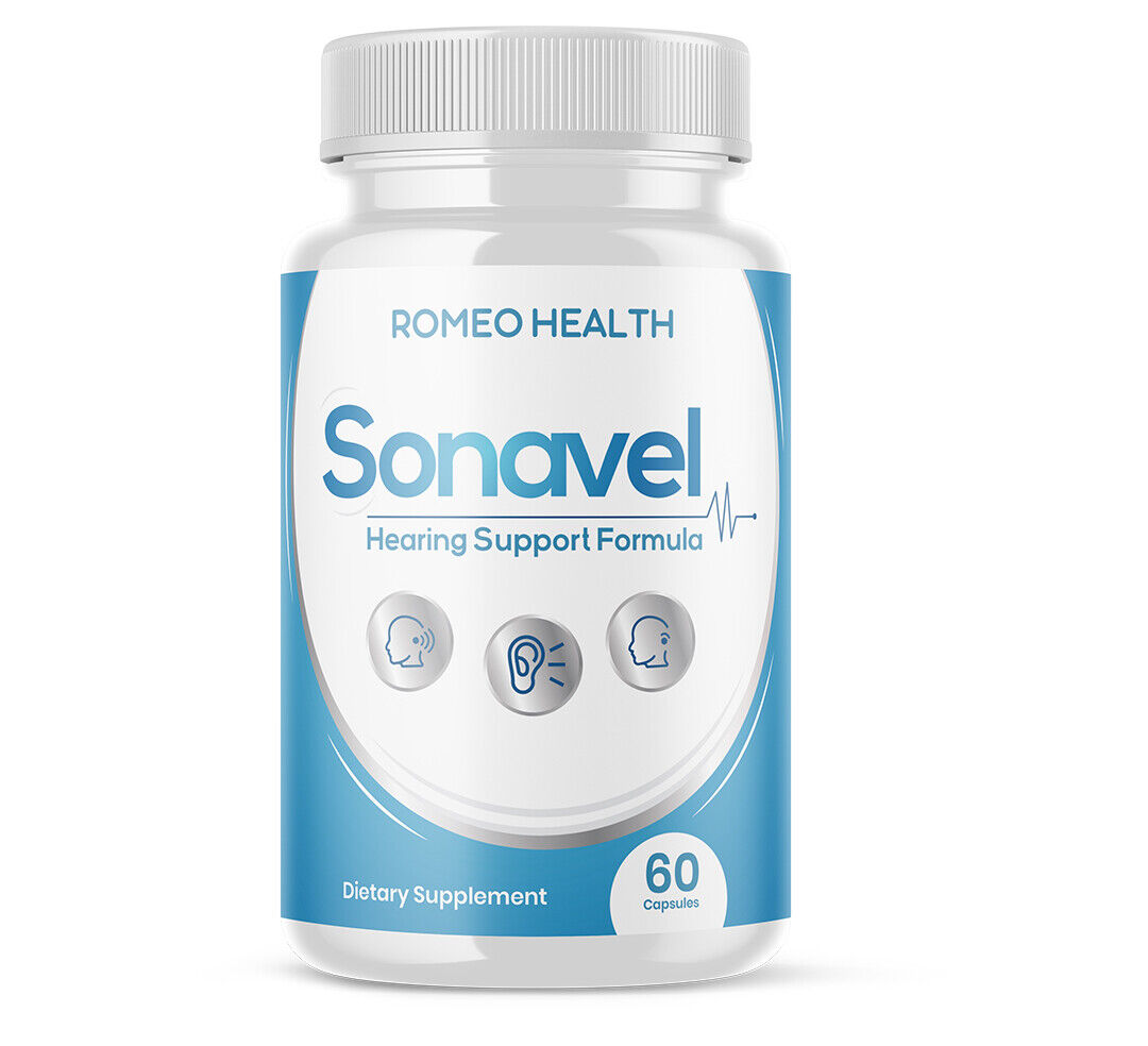 3 PACK! Sonavel Hearing Support and Tinnitus Formula - New 60 Capsules