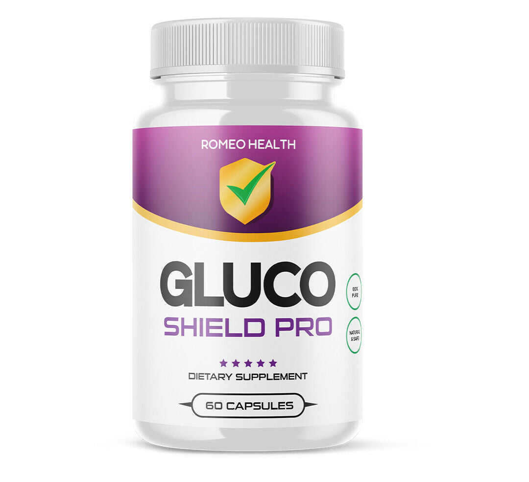 2 Pack! Gluco Shield Pro Supplement Supports Blood Sugar - Glucose Metabolism