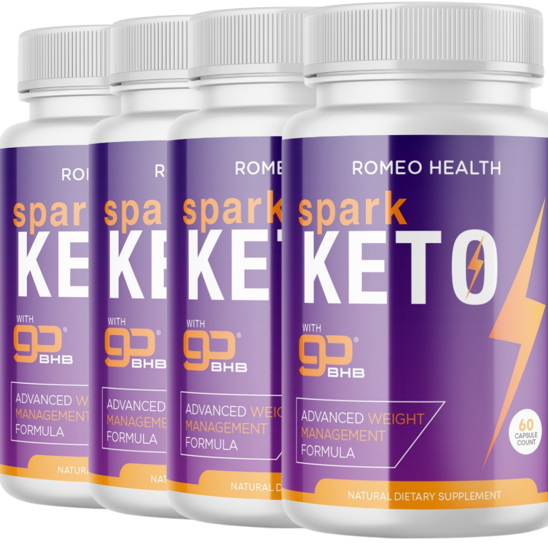 4 BOTTLES! Spark Keto Diet Pills Advanced Weight Loss BHB Ketones Fat Burner