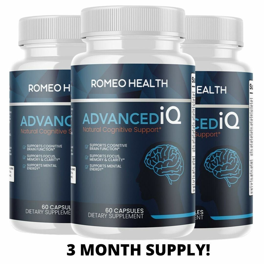 Advanced Iq Brain Enhancement - Advanced IQ Plus Brain Booster Supplement 60CT