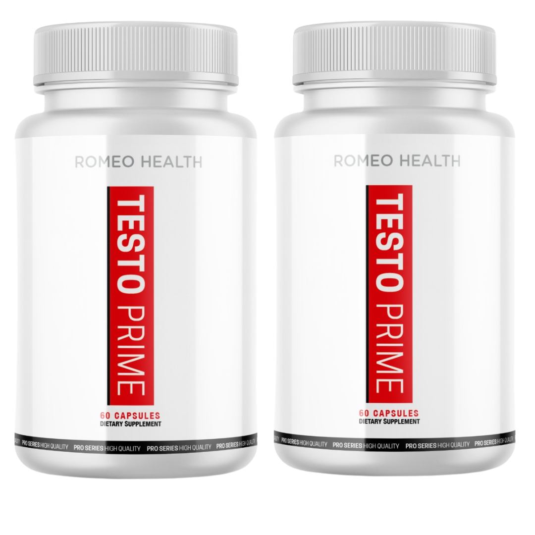 (2 Pack) TESTO PRIME -Male Enhancement Testosterone Booster Stamina - 60 Caps