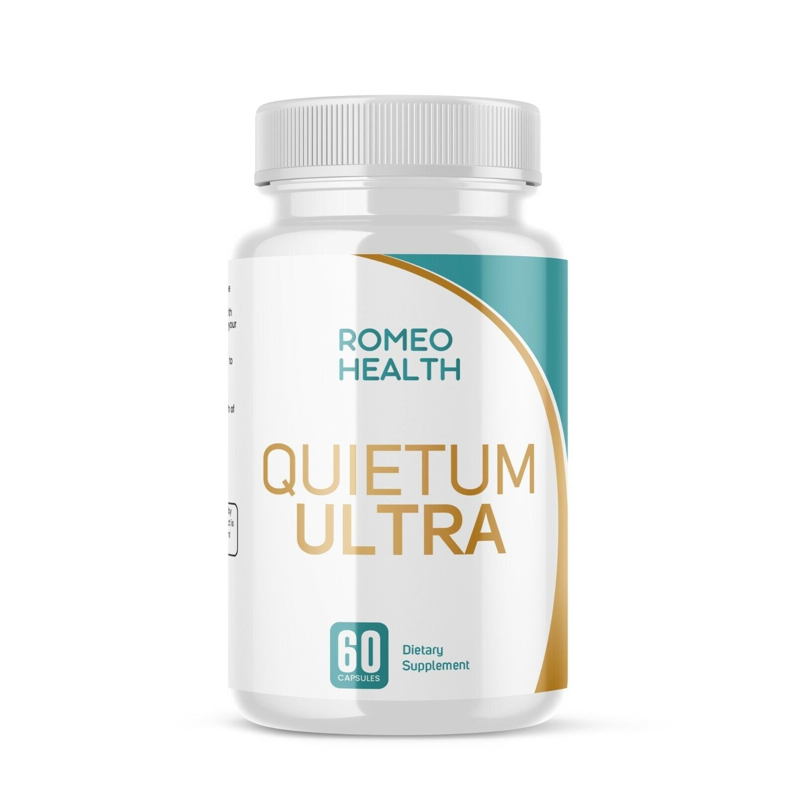 2 Bottles! Quietum Ultra Complete Tinnitus Relief Supplement, 60 Capsules,