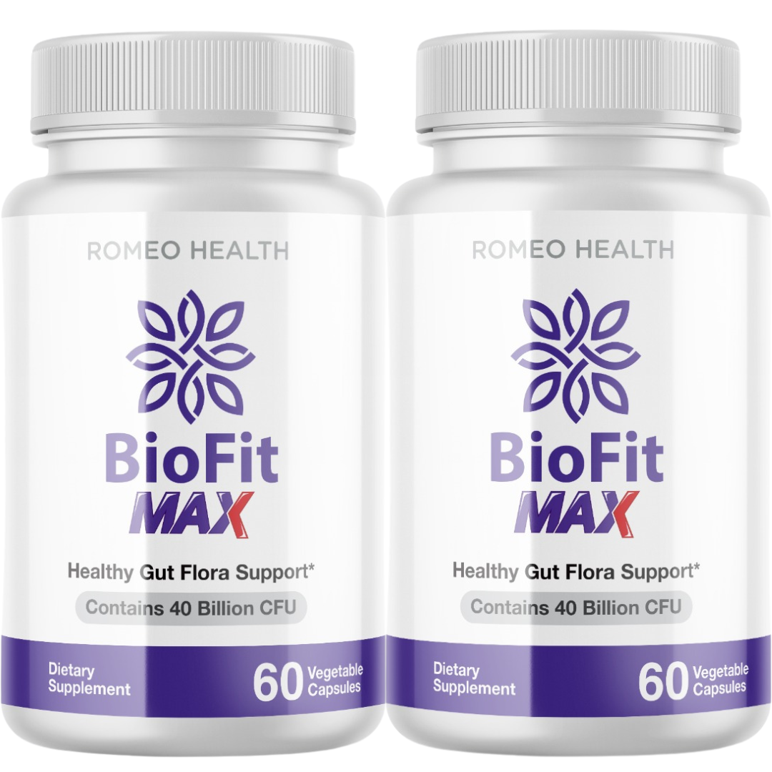 (2 Pack!) Biofit Fit Max 40 Billion CFU Weight Loss Probiotic Contains Bio Fit