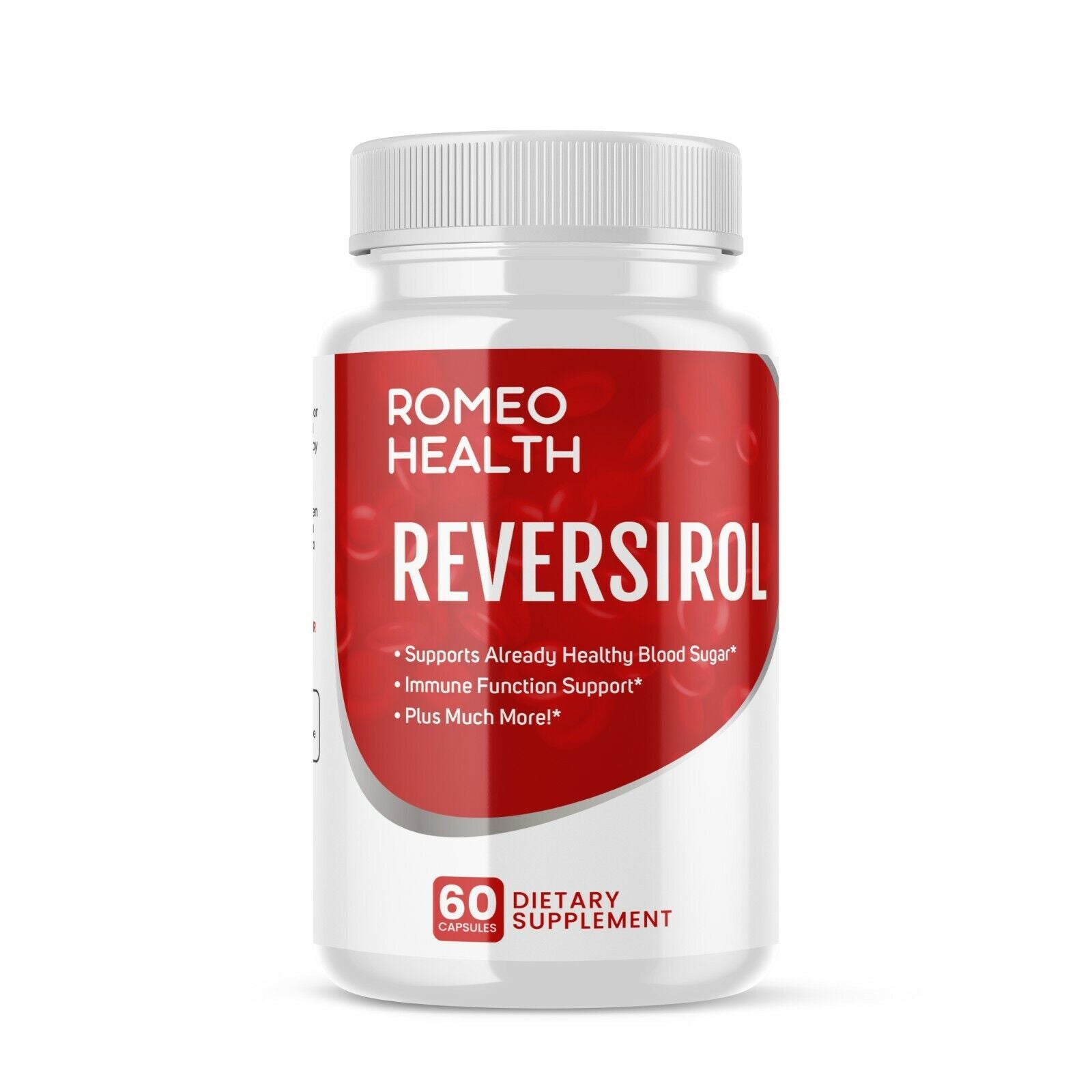 Reversirol Blood Sugar Support Supplement - 20 Herbs & Multivitamin Pills