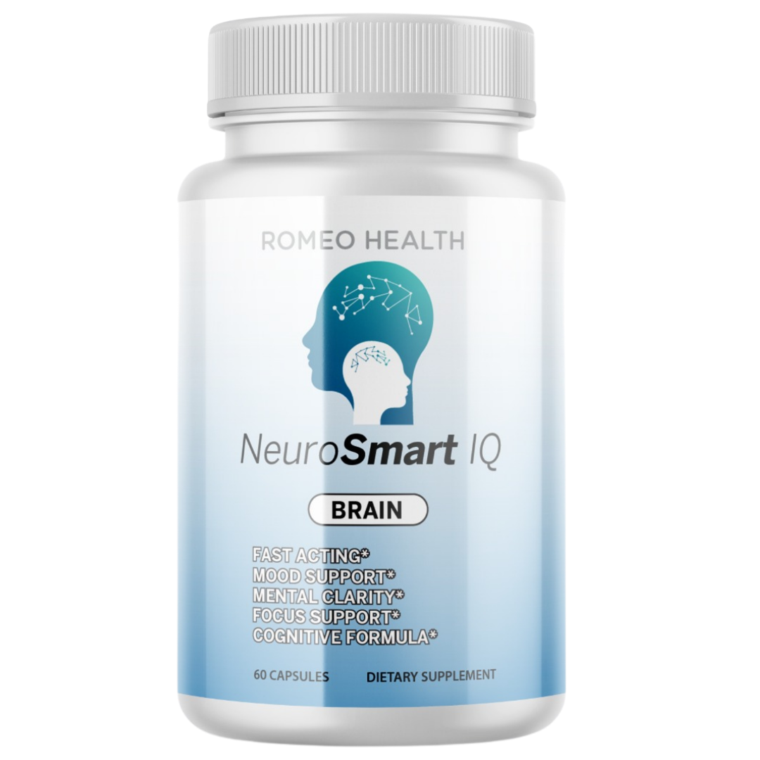 Neuro Smart IQ Brain Pills Nootropic Mind Energy Plus Brain Booster 60 Capsules