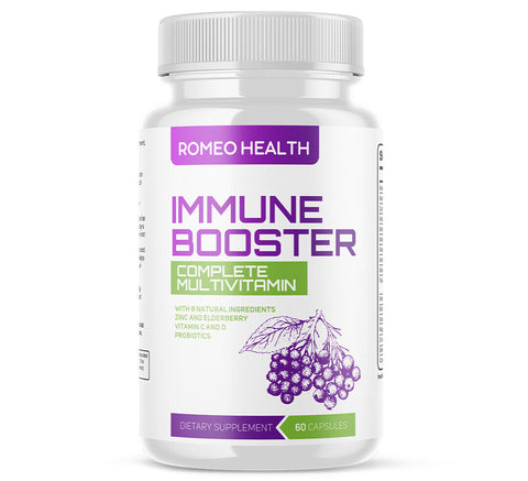 TOTAL IMMUNE BOOSTER *ZINC* VITAMINS C, D,B12* ECHINACEA MULTIVITAMIN SUPPORT