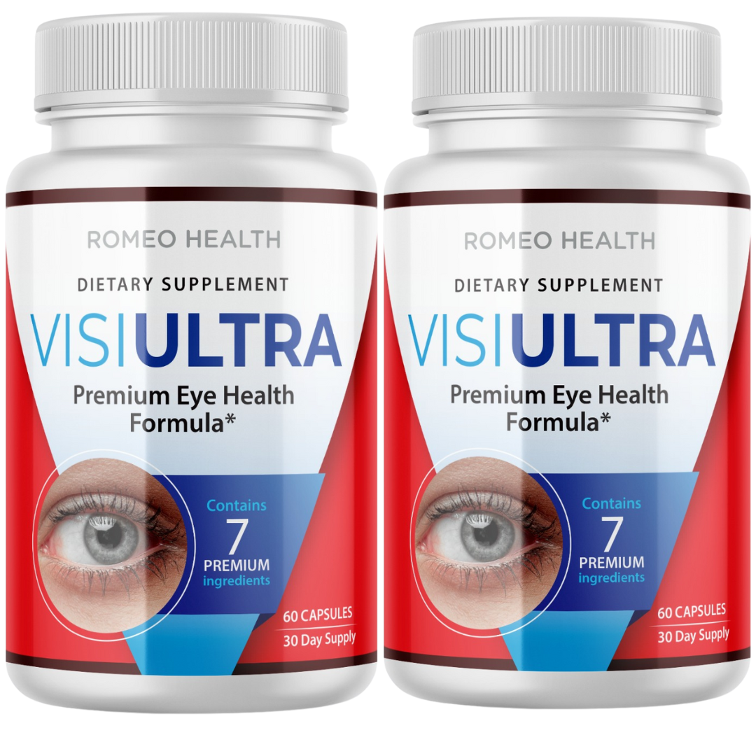 (2 Pack) Visiultra Premium Eye Supplement Pills, Supports Healthy Vision-60 CAPS
