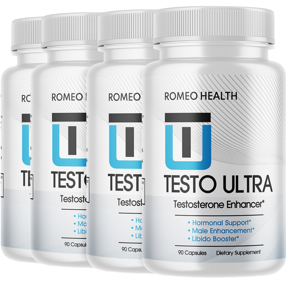4 PACK!TESTO ULTRA Testosterone Booster 60ct Increase Stamina/ Muscle TestoUltra