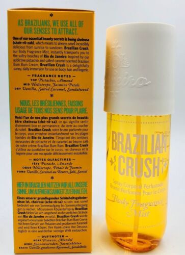 SOL DE JANEIRO Brazilian Crush Body Fragrance Mist SIZE 8.1 oz/ 240 ml~NIB~